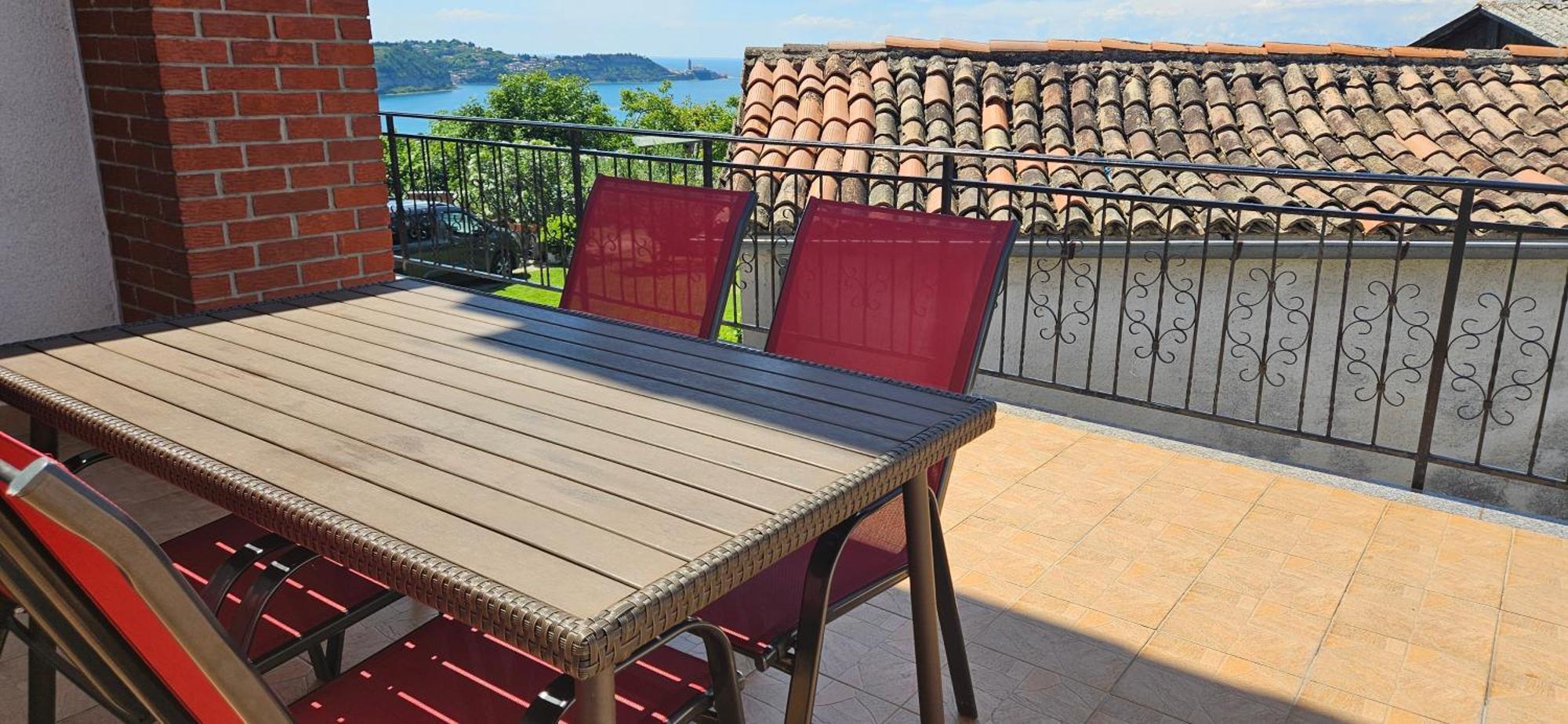 Sea View Apartment Renzzo Strunjan Luaran gambar